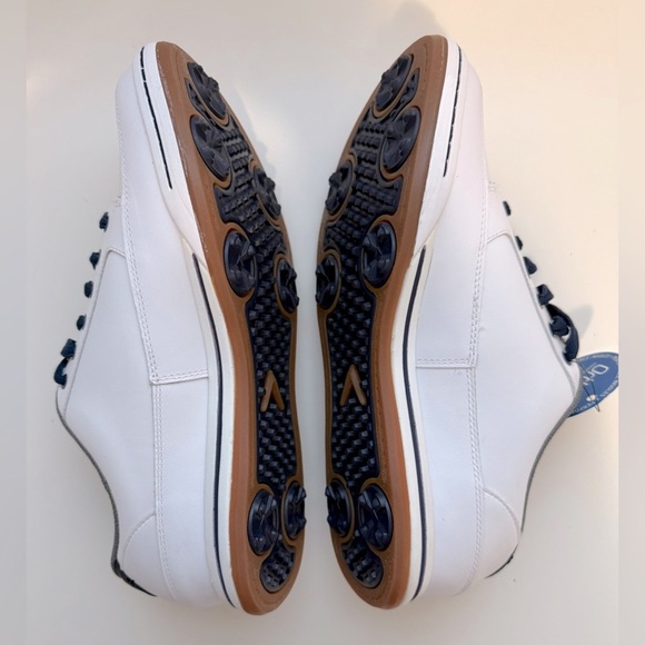 Callaway Men's White and Blue Sneakers - Picture 7 of 13